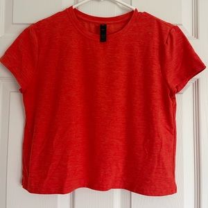 Cropped Workout T-Shirt